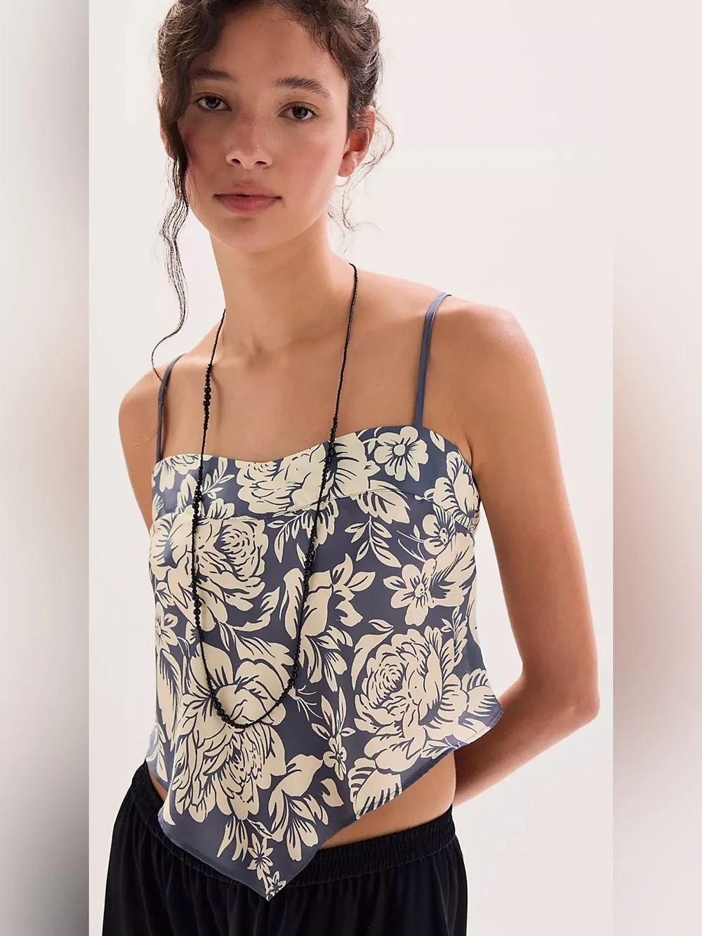 Free People Intimately Might Be Something Printed Cami in Shadow Combo